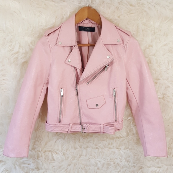 Zara Jackets & Blazers - Zara Vegan Jacket